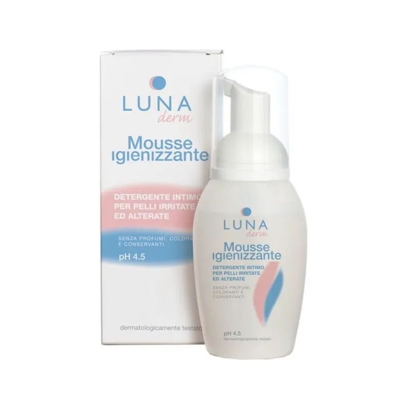 Lunaderm Mousse Igienizzante Detergente Intimo 150 ml 