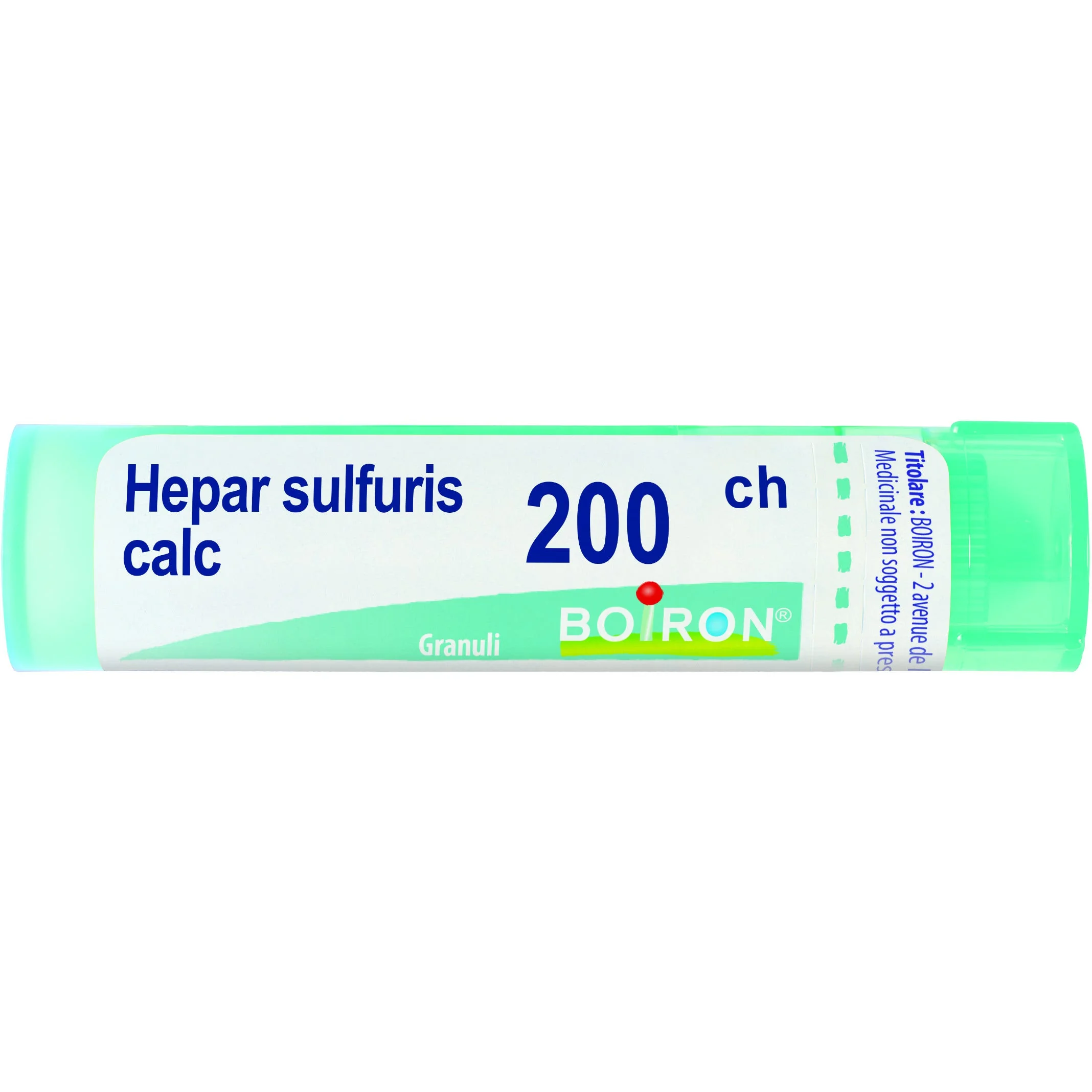 HEPAR SULFURIS CALCAREUM 200 CH 80 GRANULI