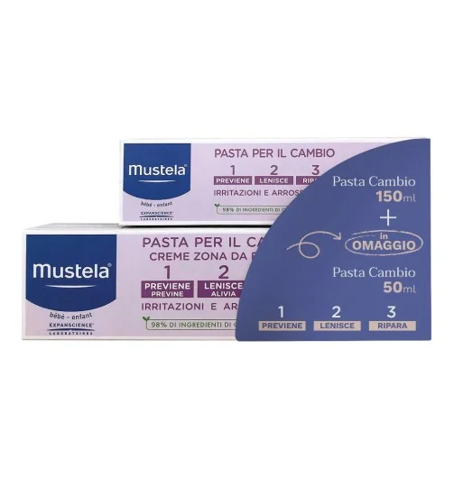 MUSTELA PASTA CAMBIO 150 ML + 50 ML