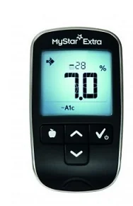 MYSTAR EXTRA KIT GLUCOMETRO MISURATORE GLICEMIA