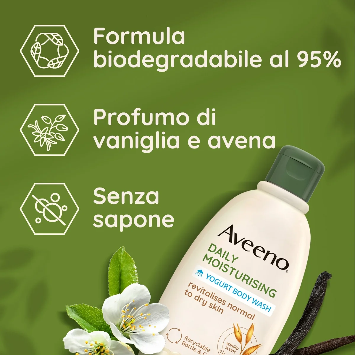 Aveeno Bagno Docc Van&Ave300Ml 