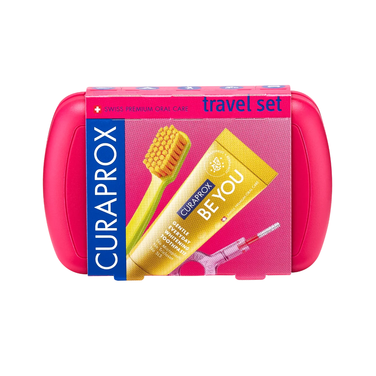 CURAPROX TRAVEL SET MAGENTA