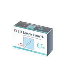 SIRINGHE PER INSULINA BD MICRO FINE 0,5ML G29 30 PEZZI