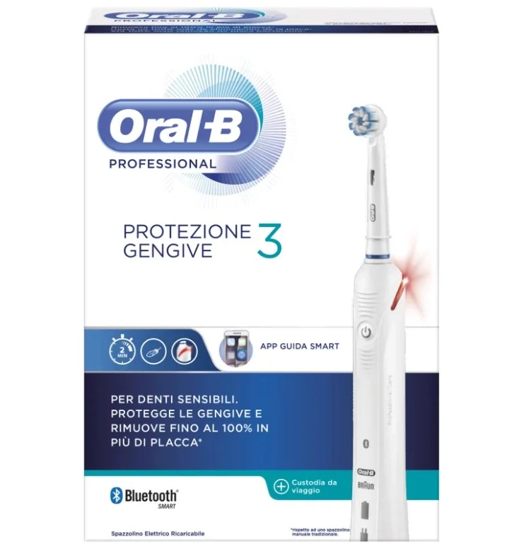 ORAL-B PRO PROTEZIONE GENGIVE 3 SPAZZOLINO ELETTRICO