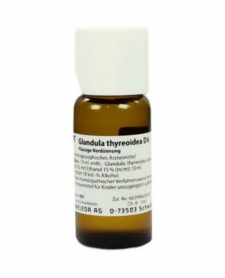 GLANDULA THYREOIDEA D6 50ML GT