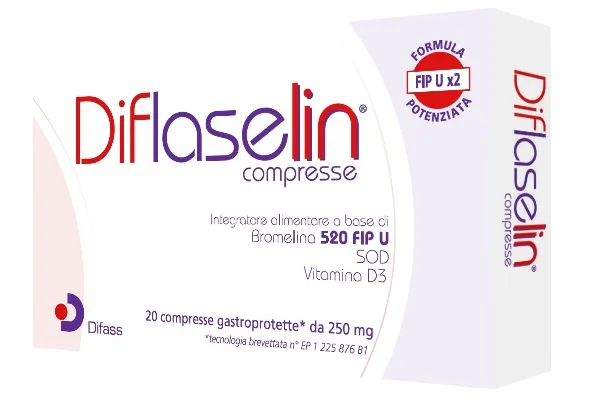 DIFLASELIN 20 COMPRESSE GASTROPROTETT