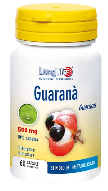 LONGLIFE GUARANA' 60 CAPSULE VEG