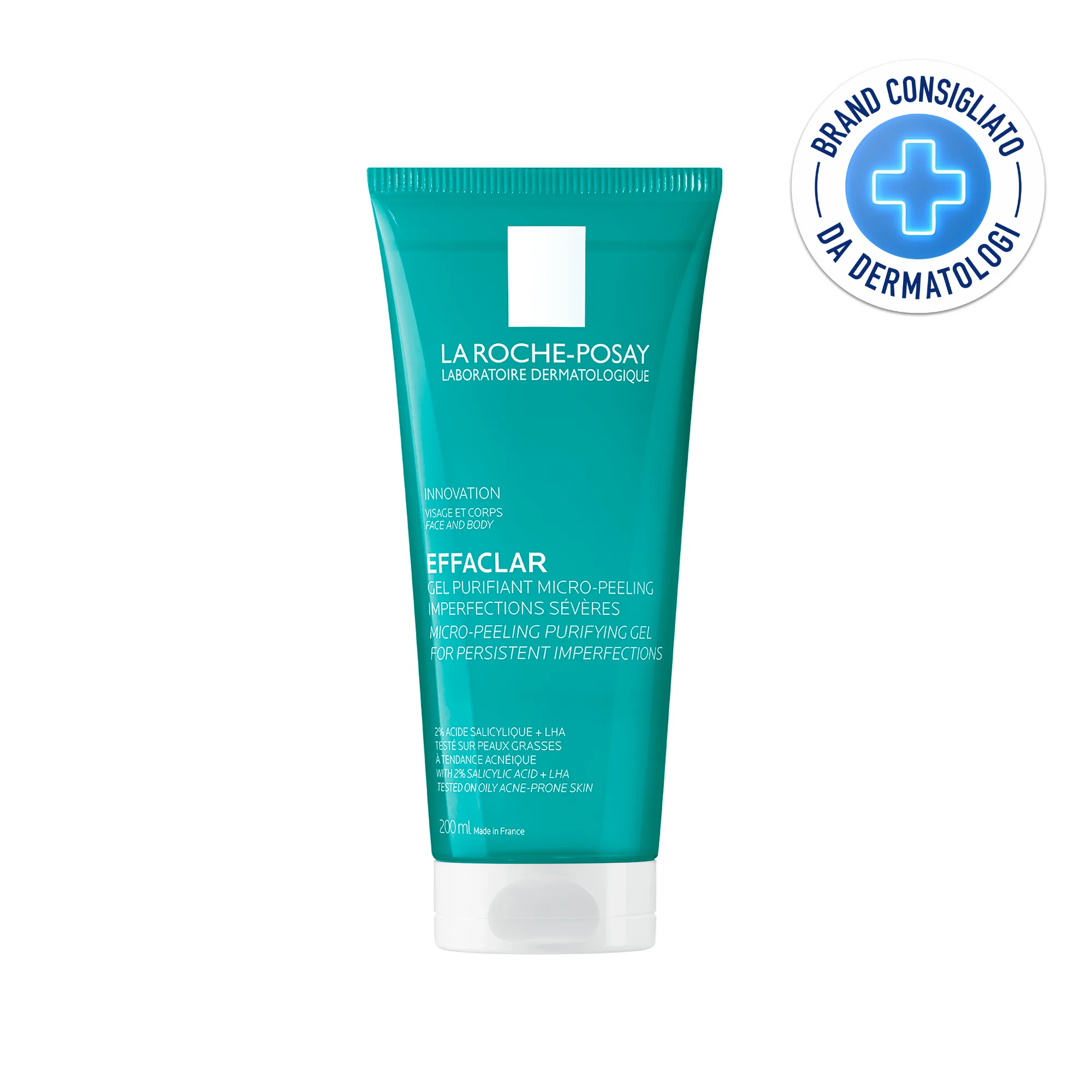 LA ROCHE-POSAY EFFACLAR GEL MICRO PEELING PURIFICANTE 200 ML