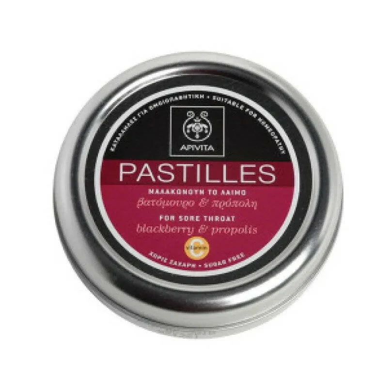 APIVITA PASTILLES MORA/PROPOLI PASTIGLIE 45 G