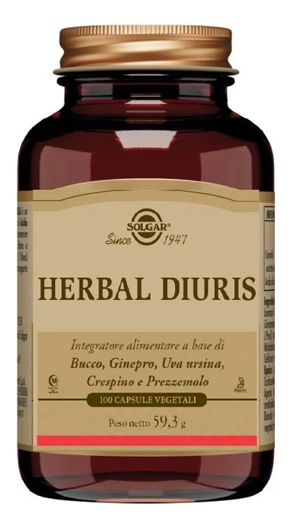 HERBAL DIURIS CAPS NF 100