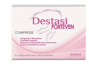 DESTASI FORTEVEN PLUS INTEGRATORE VEGETALE GAMBE GONFIE 14 BUSTINE