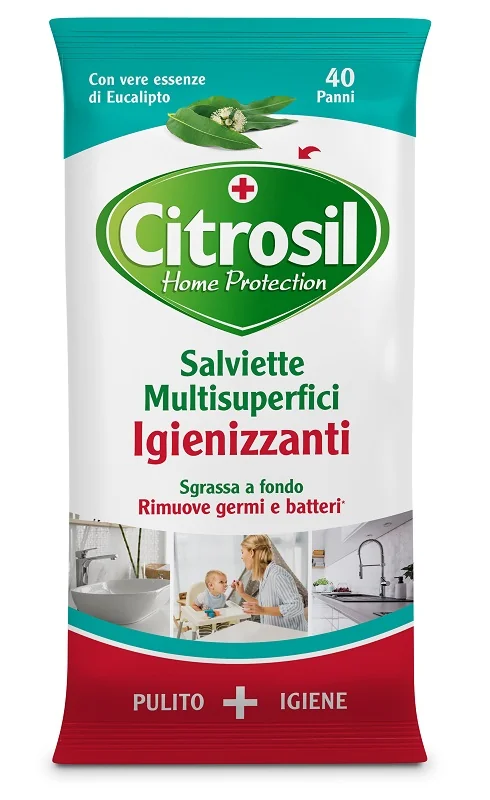 CITROSIL HOME PROTECTION SALVIETTE IGIENIZZANTI MULTISUPERFICI 44 PEZZI