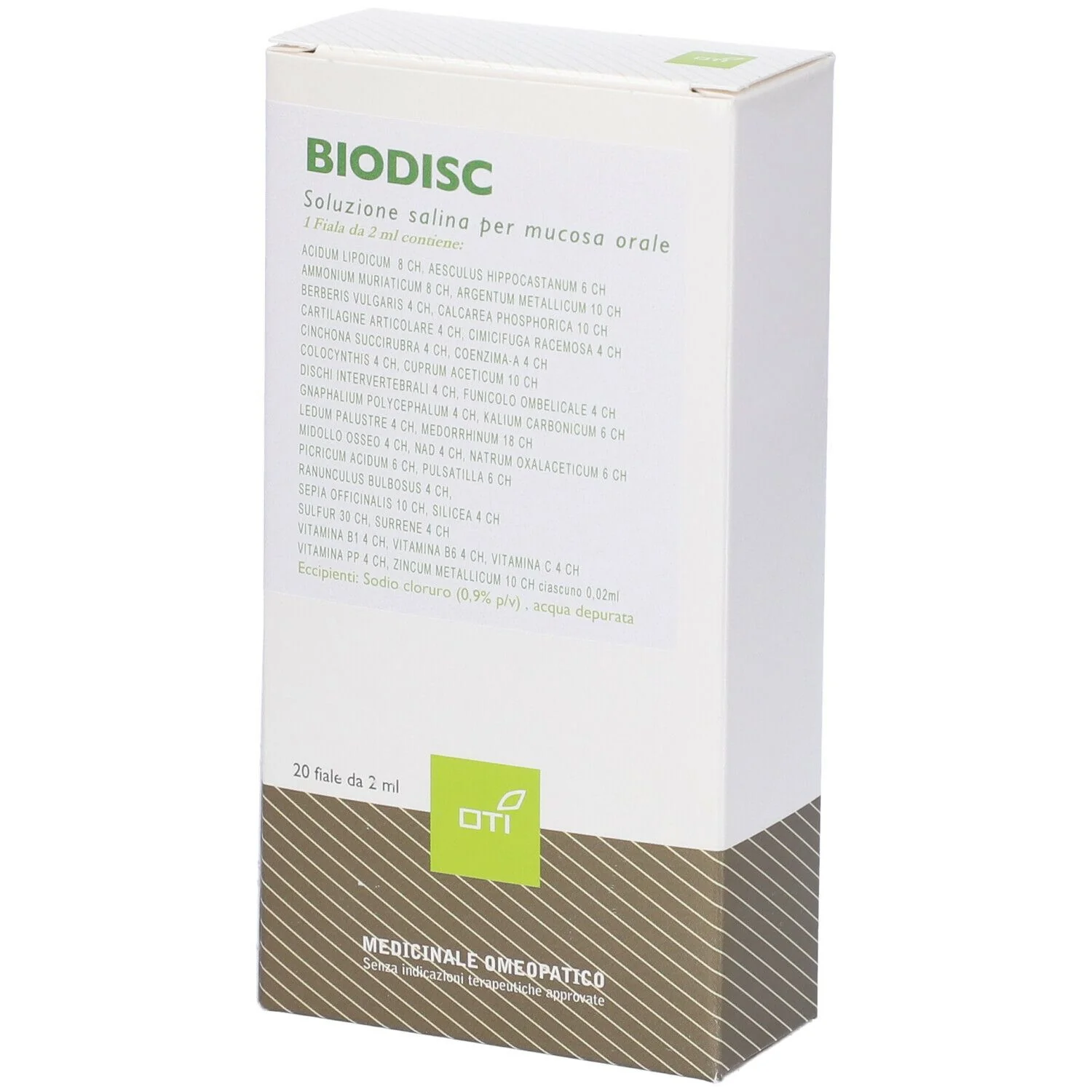 BIODISC COMPOSTO 20F FISX2ML