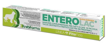 ENTEROLAC PASTA SIRINGA CANI E GATTI MANGIME COMPLEMENTARE 15 G