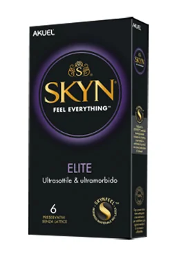 SKYN ELITE PROFILATTICI SUPER SOTTILI E SUPER MORBIDI 5+1 PEZZI