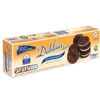 Piaceri Mediterranei Dobloni Dark Biscotti Senza Glutine 120 g