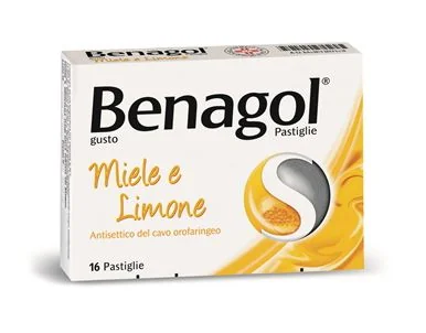 BENAGOL 24 PASTIGLIE MIELE LIMONE