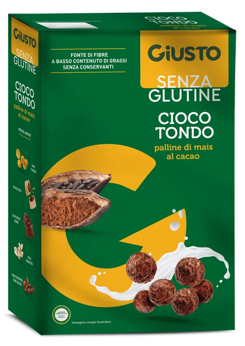 GIUSTO SENZA GLUTINE CIOCO TONDO MAIS 250 G