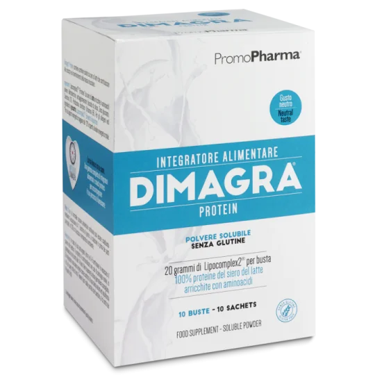 PROMOPHARMA DIMAGRA PROTEIN GUSTO NEUTRO 10 BUSTE