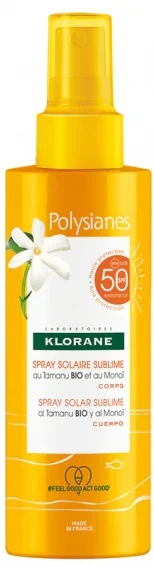 KLORANE SPRAY SOLARE SUBLIME SPF 50 200 ML