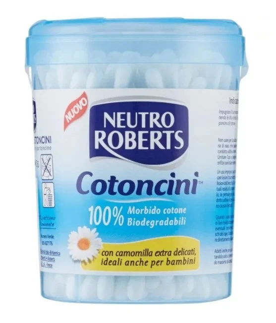 NEUTRO ROBERTS COTONCINI 100 PEZZI