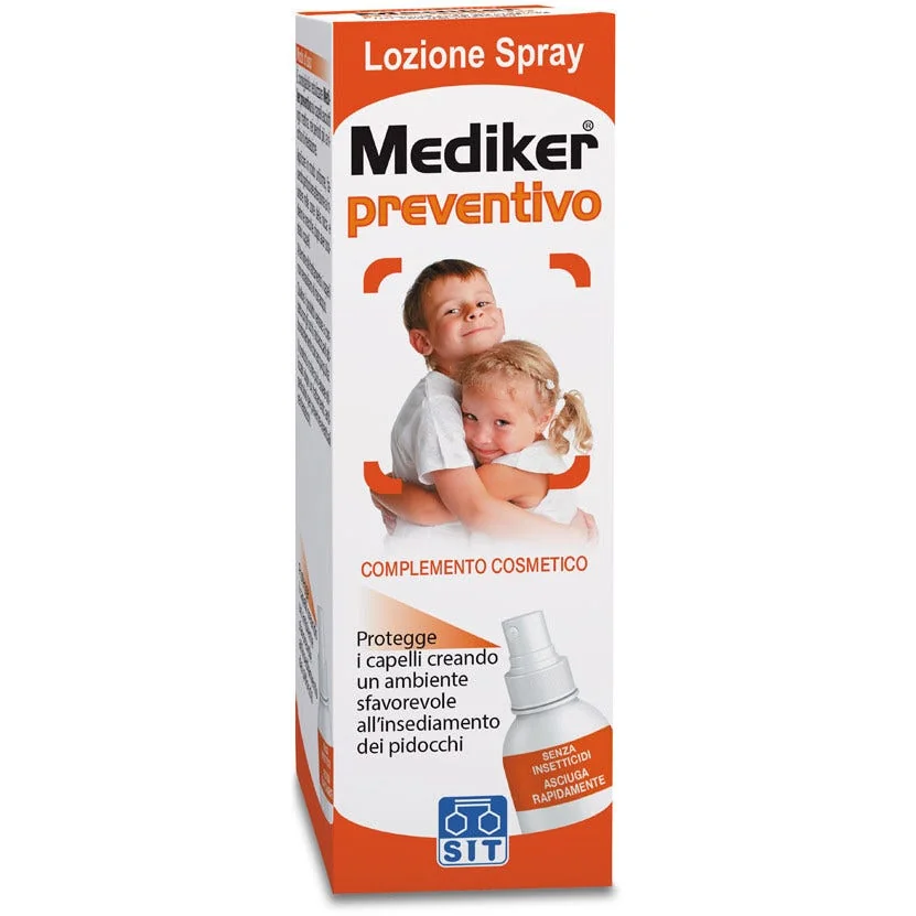 MEDIKER PREVENTIVO SPRAY PROTETTIVO ANTI PIDOCCHI 100 ML