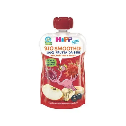 HIPP BIO SMOOTHIE MELA BANANA E FRUTTI ROSSI 120 ML