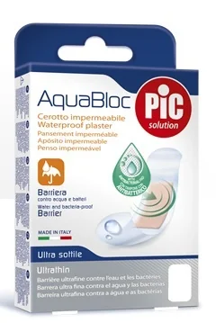 PIC AQUABLOC CEROTTI ANTIBATTERICI 15 X 10 CM 5 PEZZI