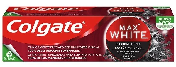 COLGATE MAX WHITE EXPERT WHITE DENTIFRICIO SBIANCANTE 75 ML