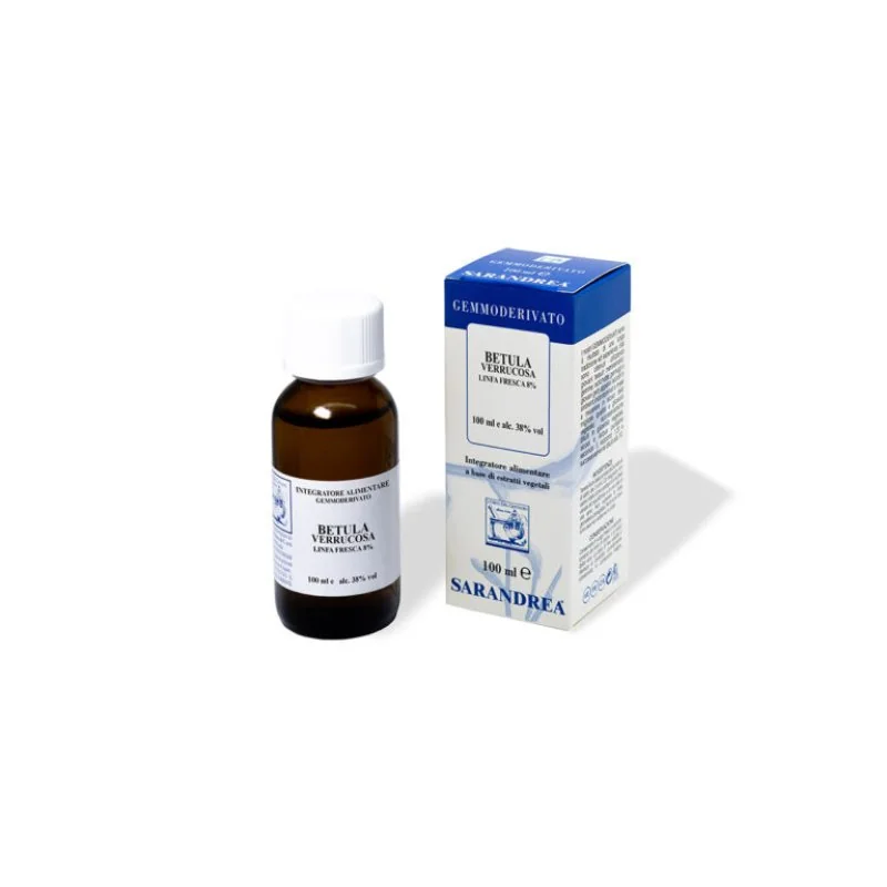 Sarandrea Betulla Verrucosa Linfa Macerato Glicerico 100 ml 