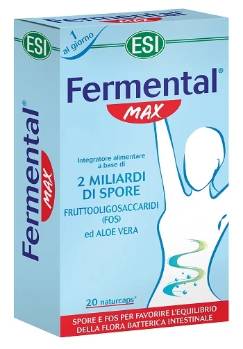 ESI FERMENTAL MAX NATURCAPS INTEGRATORE INTESTINALE 20 CAPSULE