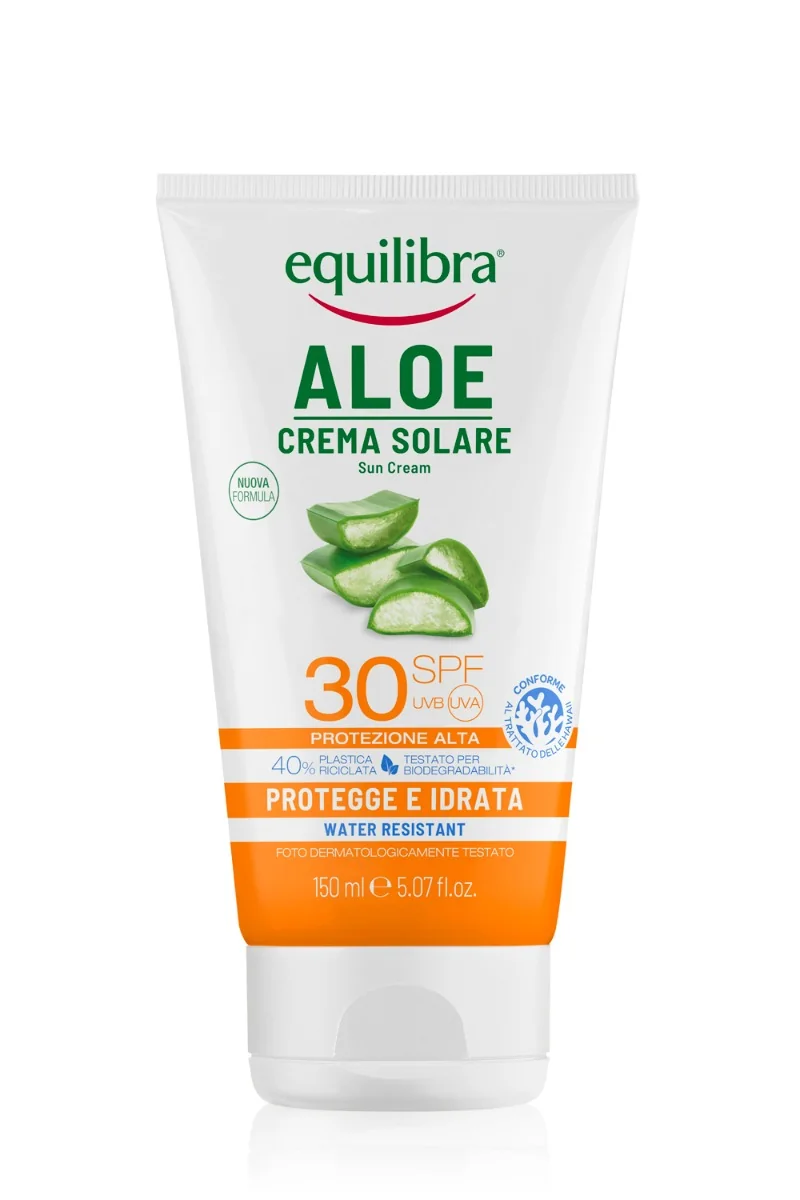 EQUILIBRA CREMA SOLARE ALOE SPF30 150 ML