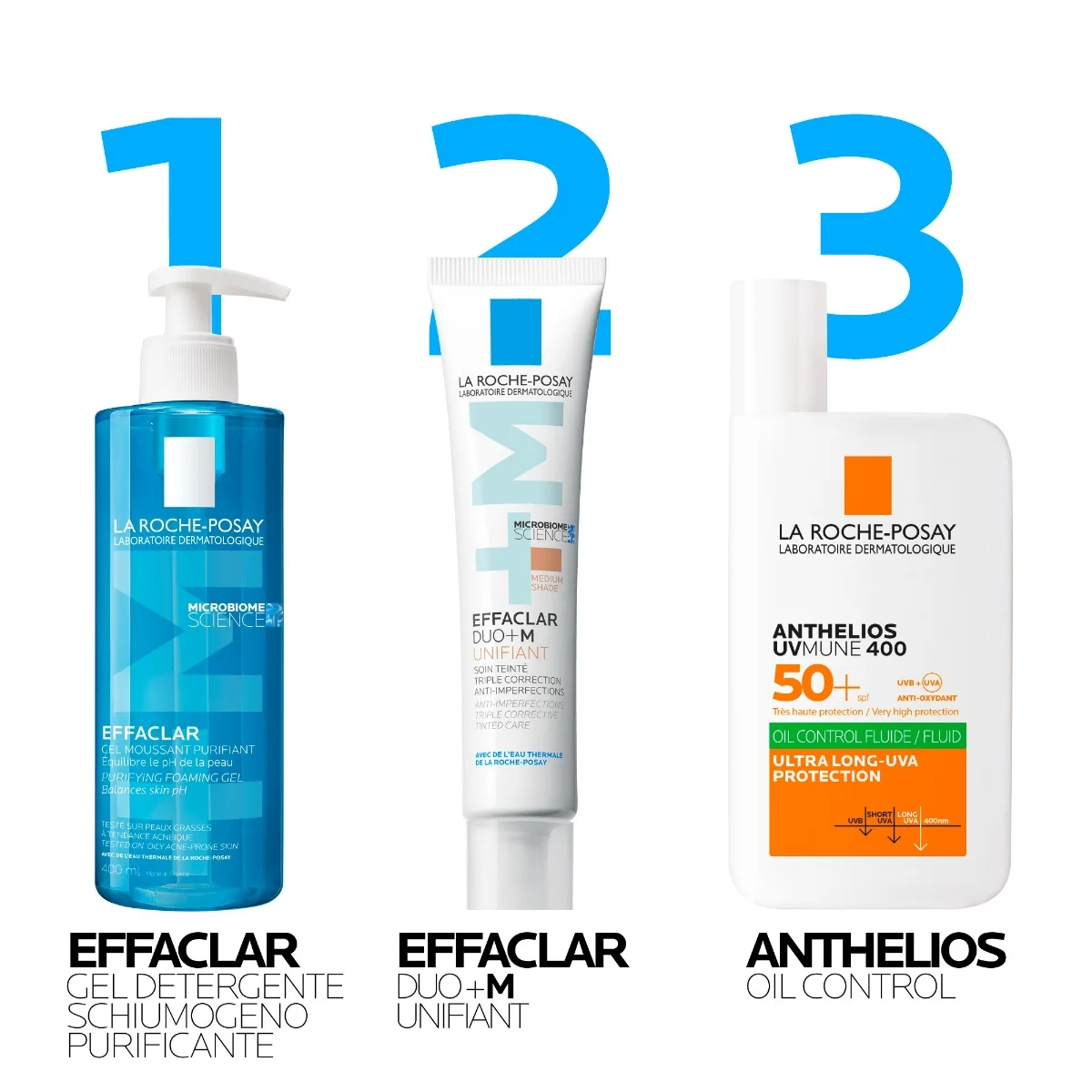 La Roche Posay Effaclar Duo +M Unifiant Medium 40 Ml Trattamento Correttivo Uniformante e Purificante