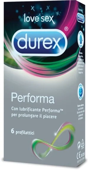 DUREX PERFORMA PRESERVATIVI RITARDANTI 6 PEZZI