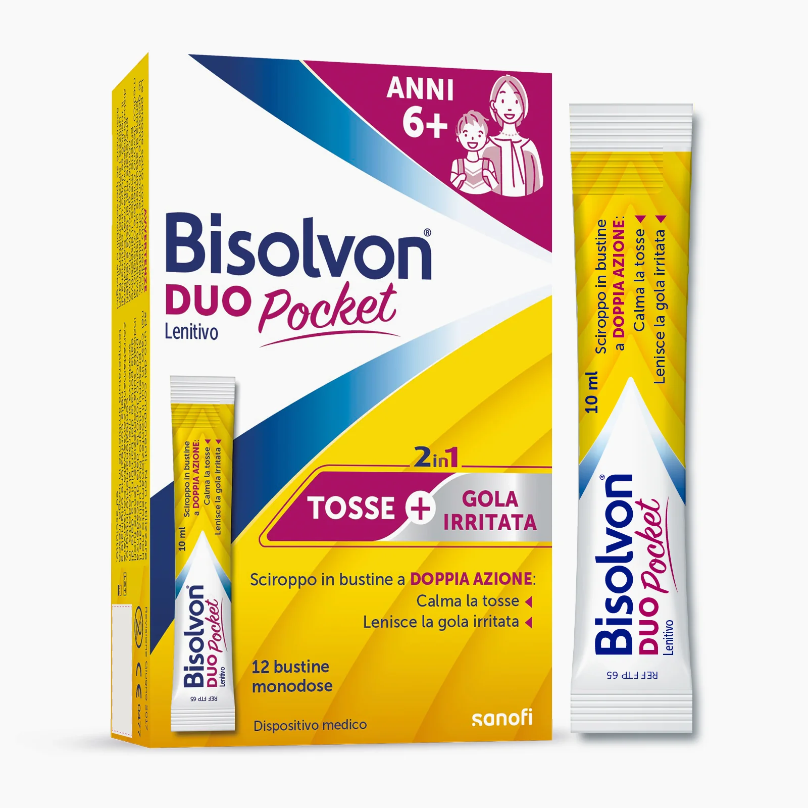 Bisolvon Duo Pockt Bustine 12 10Ml 