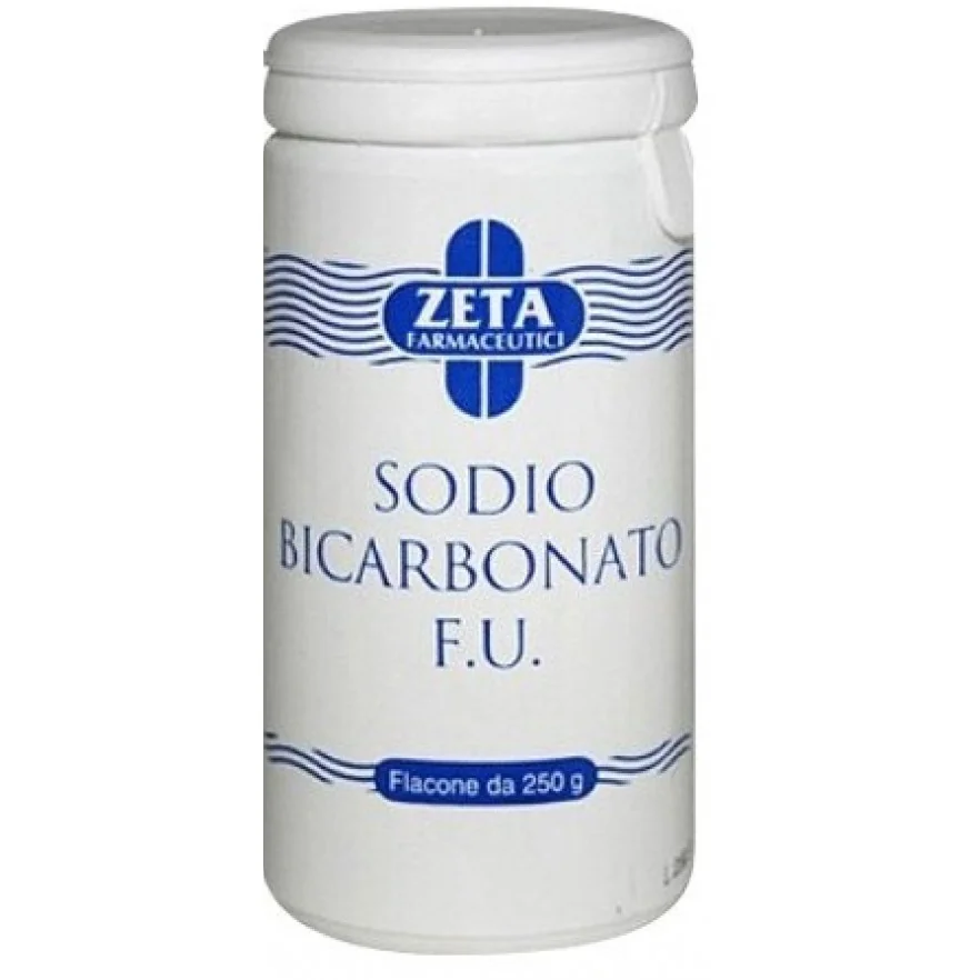 Sodio Bicarbonato Zeta 200 g Salute Cucina e Casa