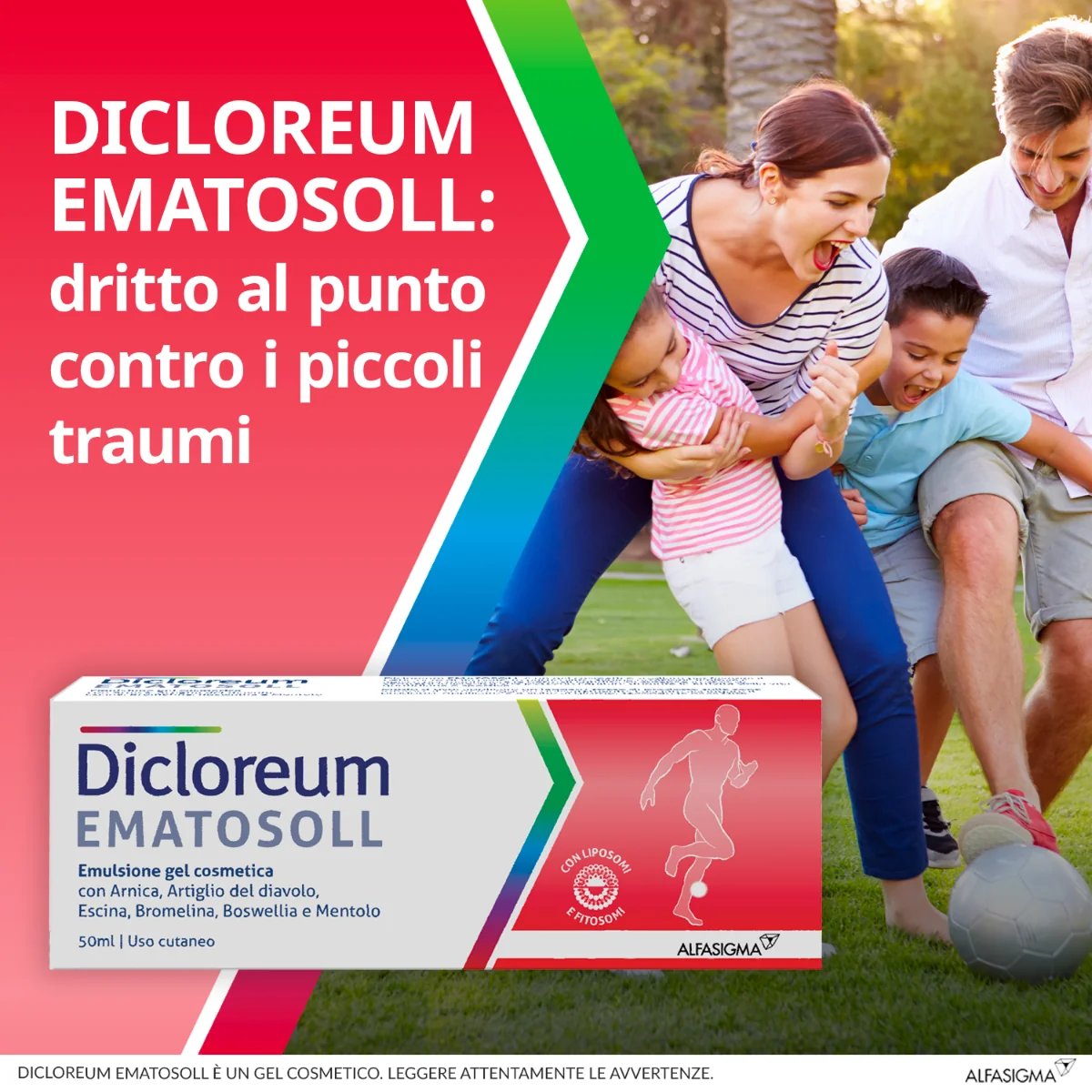 Dicloreum Ematosoll Gel Antidolorifico 50 ml 