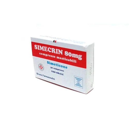 SIMECRIN 80 MG METEORISMO 30 COMPRESSE MASTICABILI