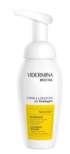 VIDERMINA RECTAL MOUSSE DETERGENTE ZONA ANALE E PERIANALE 200 ML