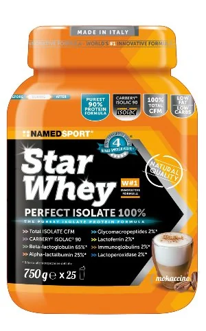 NAMED SPORT STAR WHEY ISOLATE MOKACCINO CREAM 750 G