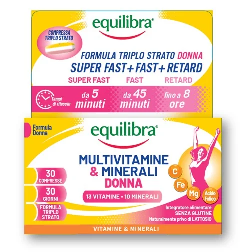 EQUILIBRA MULTIVITAMINICO DONNA 30 COMPRESSE