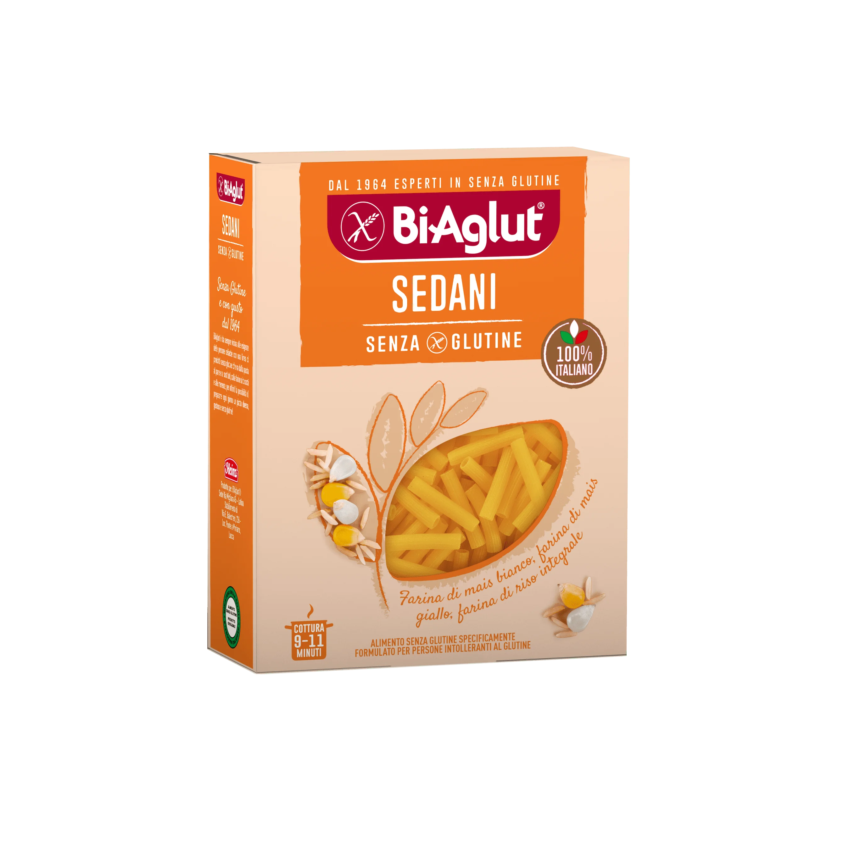 BIAGLUT PASTA SENZA GLUTINE SEDANI 500 G