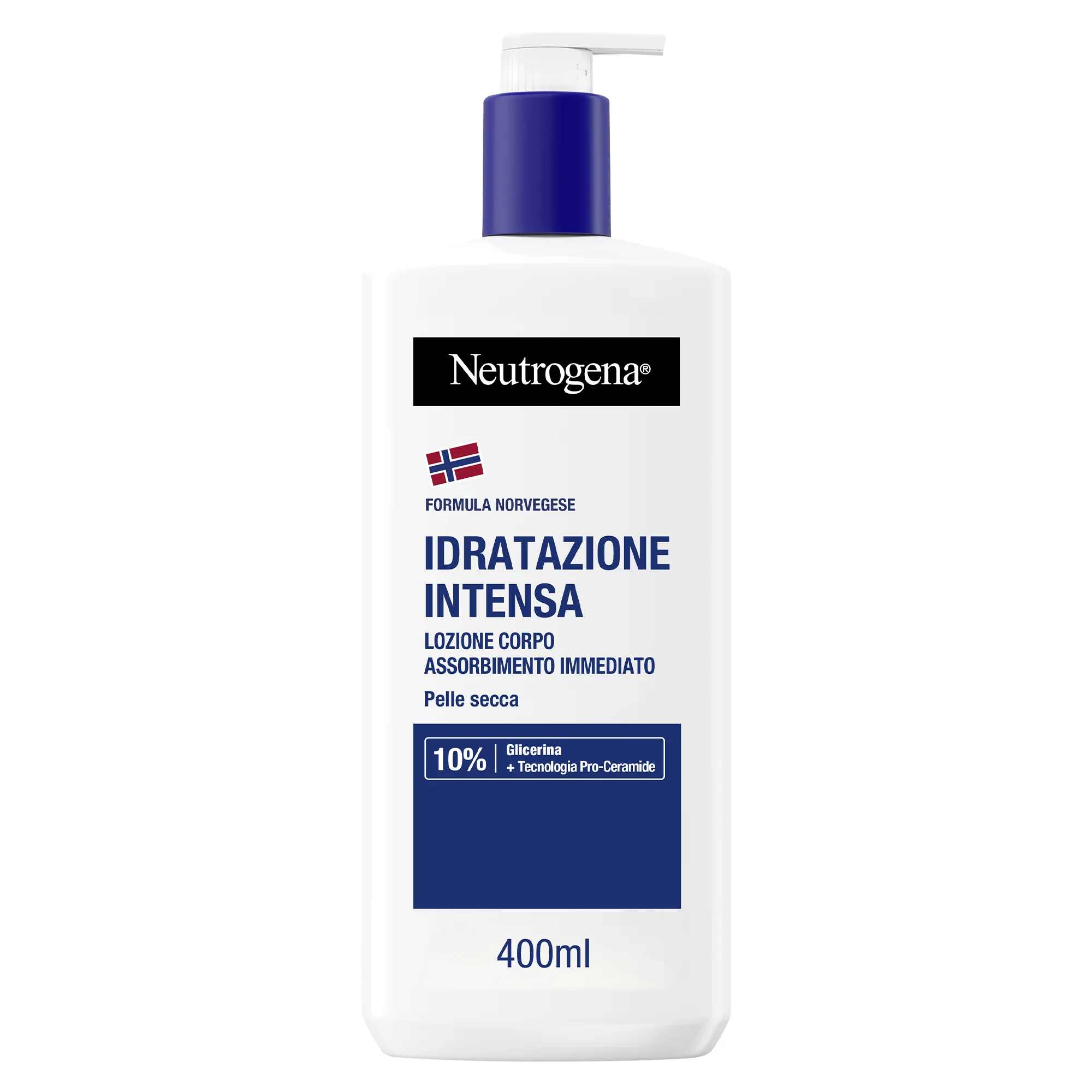 Neutrogena Crema Corpo Fluida 400 ml Idratazione della Pelle