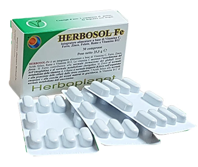 HERBOSOL FE 30 COMPRESSE