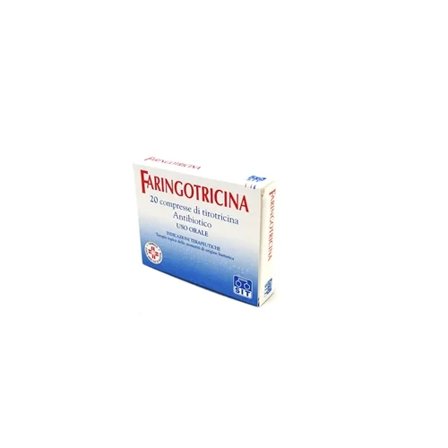 FARINGOTRICINA 20 COMPRESSE ORO 2,5 MG