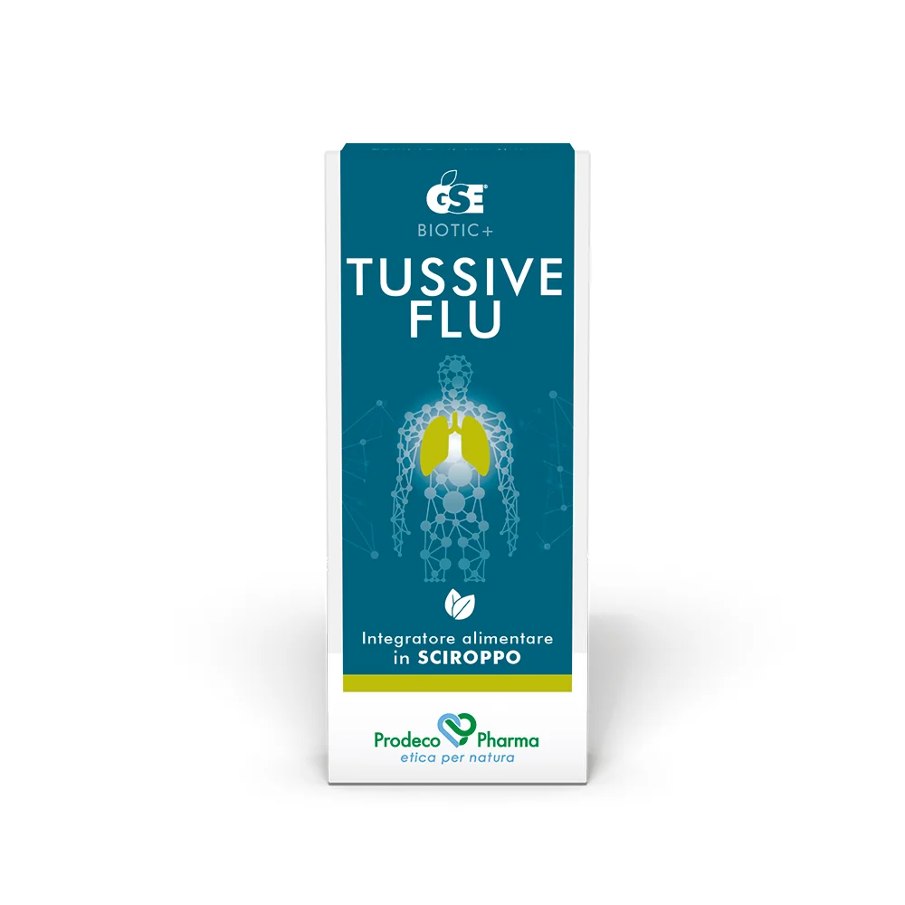 Gse Tussive Flu 120 ml Sollievo dalla tosse grassa