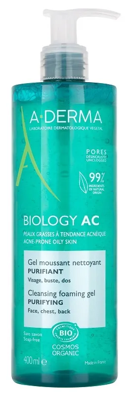 Aderma Biology Ac Gel Det400Ml 