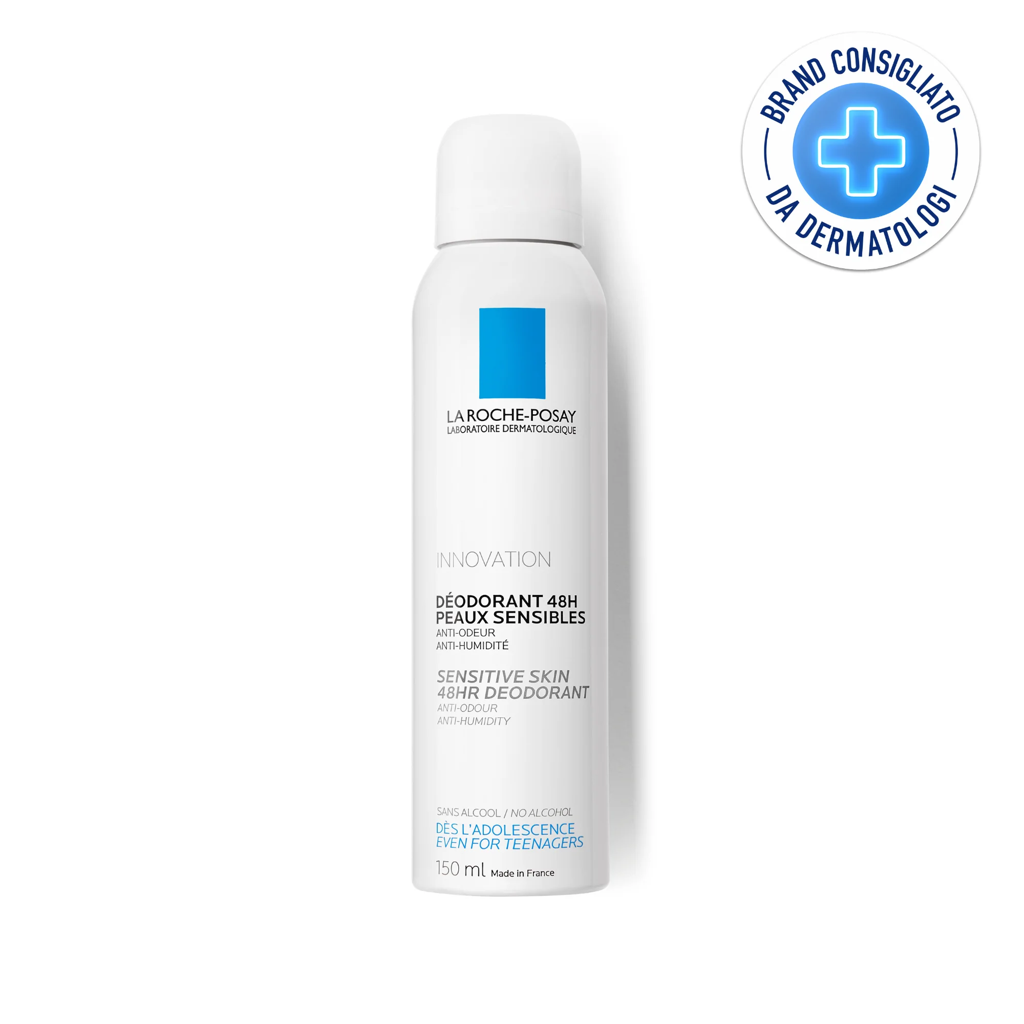 La Roche Posay Deodorante Fisiologico 24h Spray 150 ml Protezione dagli odori