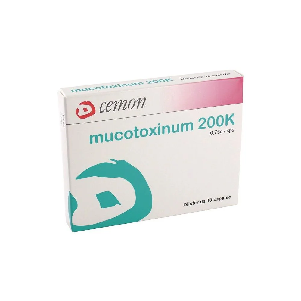 MUCOTOXINUM C.U CAPS 200K 10