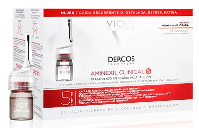 VICHY DERCOS AMINEXIL INTENSIVE 5 DONNA 42 FIALE